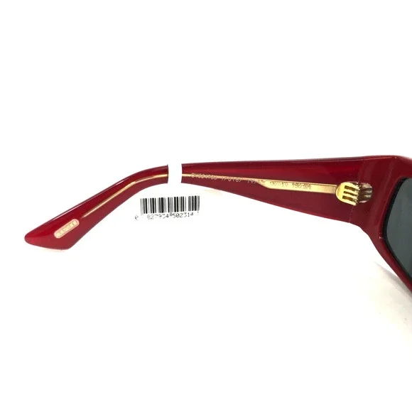 Oliver Peoples x KHAITE Sunglasses OV5549SU 178187 1979C Red Frames Gray Lenses